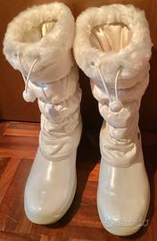 Stivali Tecnica da donna 38 bianchi da neve usati