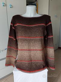 Maglioncino donna XXL, marrone 