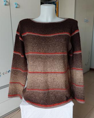 Maglioncino donna XXL, marrone 