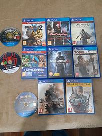 Giochi ps4 ps5 (devil may cry, uncharted, ecc)