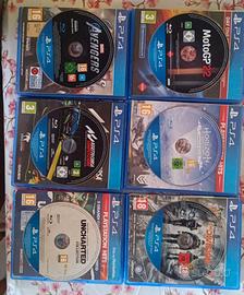 Lotto di giochi per PS4. Prezzo trattabile