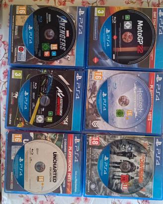 Lotto di giochi per PS4. Prezzo trattabile