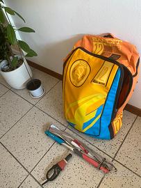 Barra Kite F-One Bandit 10 12 14m + Vela Bandit 12