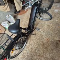 Bicicletta elettrica con acceleratore