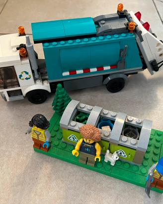 Lego City Camion per il riciclaggio dei rifiuti