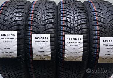 4 GOMME 185 65 15 BRIDGESTONE BR1474