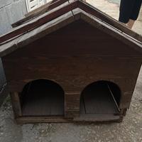 cuccia per cani in legno