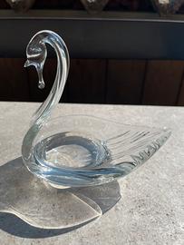 Cigno di cristallo brillante