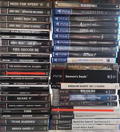 giochi playstation 1 ps1 ps2 ps3 ps4 