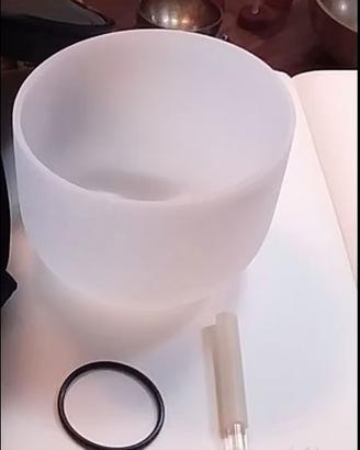 Campana armonica in cristallo di quarzo