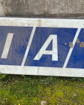Insegne Vintage Fiat e servizio - Tabelle original