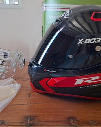 casco x lite 803 rs in carbonio