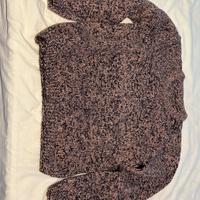 Maglione di lana - marrone-beige