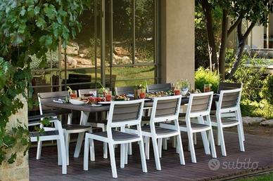 Set tavolo allungabile-fisso e sedie harmony