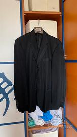 Giacca estiva Hilton uomo nera lino tg 52