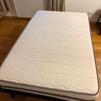 Letto una piazza e mezza (rete + materasso) Mondo