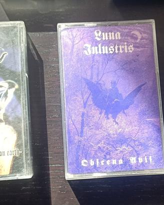 Cassette audio black metal anni 90