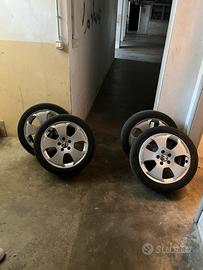 4 Cerchi in lega per AUDI  VW 17”+Gomme 225/45 R17
