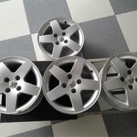 4 Cerchi Peugeot 15 e da 16