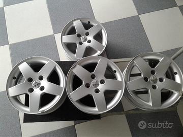 4 Cerchi Peugeot 15 e da 16
