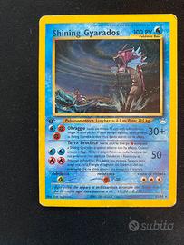 Carta pokemon shining gyarados LP played ita 1 ed