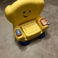 Sedia parlante fisher price