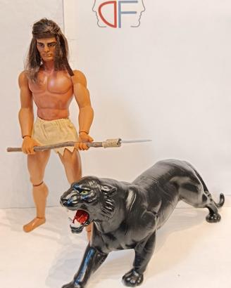 BIG JIM TARZAN AND THE JUNGLE CAT 2134 - CUSTOM