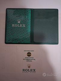 Garanzia originale rolex Oysterquartz anni 80