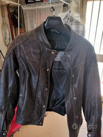 giubbotto moto donna