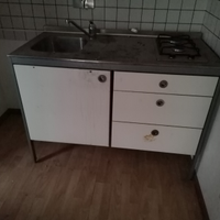 Cucina ikea 2 fuochi e lavandino inox