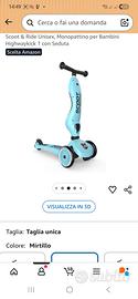scoot adn ride 2 in uno monopattino  x bambini