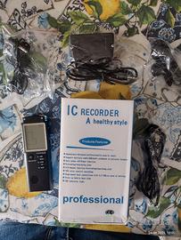 REGISTRATORE VOCALE PROFESSIONALE