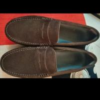 mocassini sebago marroni tg 40 unisex