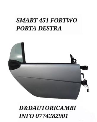 PORTA PORTIERA DESTRA SMART 451 (2007->2014)