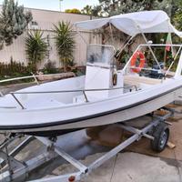 Barca open 5mt con motore Yamaha 30cv