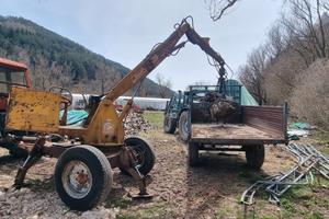 caricatore idraulico ragno agricolo 