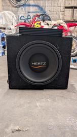SUBWOOFER HERTZ +AMPLIFICATORE 