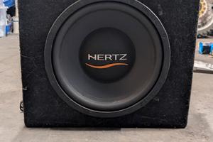 SUBWOOFER HERTZ +AMPLIFICATORE 