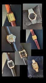 Lotto orologi Seiko, Bulova, Zenith. Tissot…