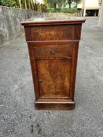 Como’/ Toiletta con specchiera in legno di noce