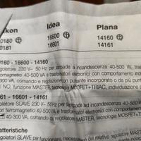 Dimmer regolatore  intensità luci