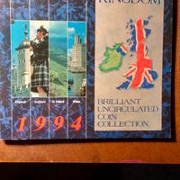 Monete vintage nuove da collezione 1994 UK Royal 