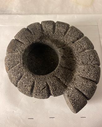 Porta candela in pietra