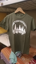 T shirt JEEP taglia M. Cotone