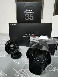 Fujifilm X T-20 + xc 16-50mm + xf 35mm 