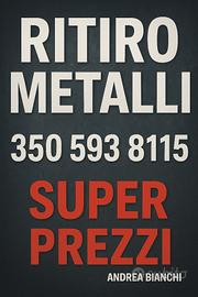 Ritiro rame a domicilio