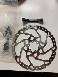 Disco più adattatore shimano