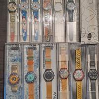 13 Swatch vintage da collezione con scatola origin