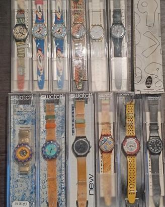 13 orologi vintage collezione con scatola origin