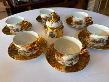 Servizio thè da 6 Vintage Doria W Germany